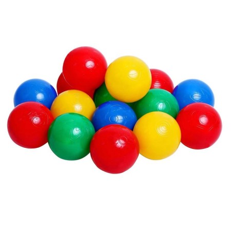 Balls for a dry pool with a pattern, ball diameter 7.5 cm, set 500 pieces, color colorful color-11
