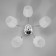 Miranda chandelier 5he27 40W chrome 59x59x26cm Bayerlux