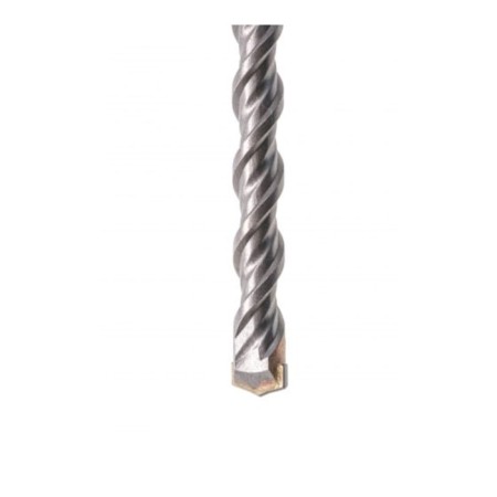 Denzel 705025 concrete drill, double spiral, Cobalt W-Tip, SDS Plus, 12 x 260 mm-3