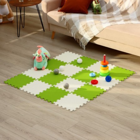 Soft floor universal, 33 × 33 cm, white color-8