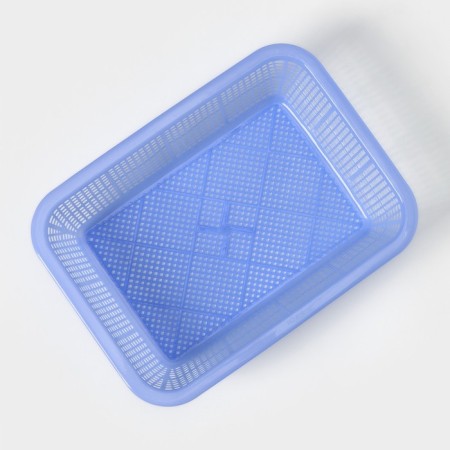 Storage basket, plastic, color mix-6