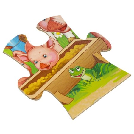 Puzzle in the frame "Farm"-3