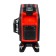 Laser level RGK PR-38R, 20 m, 360 °, 3 rays, 635 HM, 5/8 ", charger