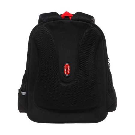 Frame backpack 36 x 28 x 20 cm, Grizzly, black/red-4