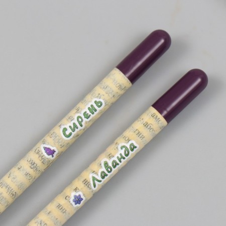 Growing gift pencils Mini "lavender + lilac" set 2 pcs.-4