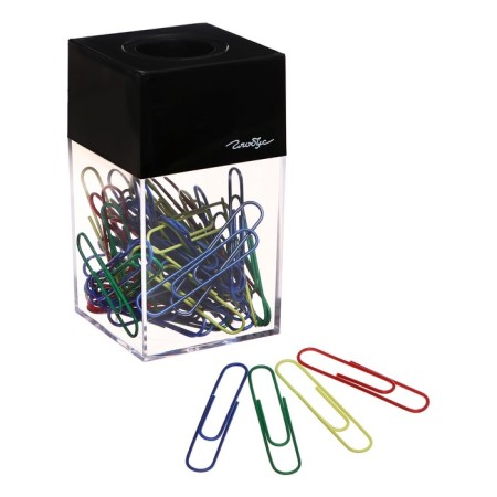 Globus interpreter dispenser, magnetic (colored paper clips: 70 pcs., 50 mm)-1