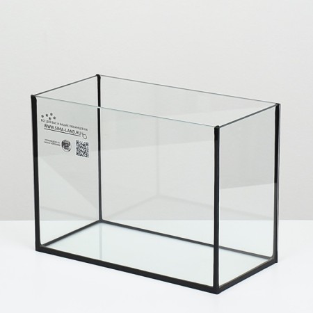 Aquarium "rectangular" without a lid, 15 liters, 34 x 17 x 25 cm-2