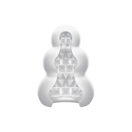 Mosterbator Unrealistic Mensmax Pucchi Candy, TPE, 6.5 cm. White color-1