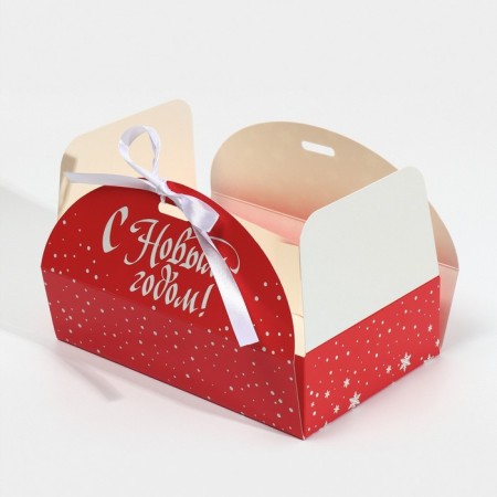 Box the team "Happy New Year", 22 x 15 x 6 cm, new year-5