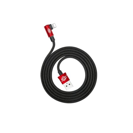 Baseus cable, MVP Elbow Type, Lightning - USB, 2 A, 1 m, corner, red-1