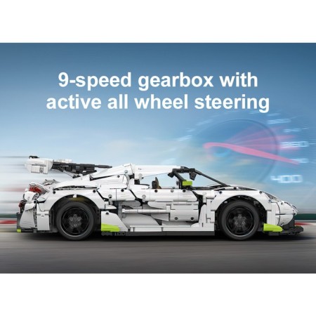Designer Techno "Sports", 4346 parts, scale 1: 8-3