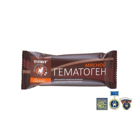 Titbit Hematogen meat for dogs, classic, 35 g