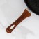 Granit Ultra pan, d = 28 cm, plastic handle, anti -stick coating, black color
