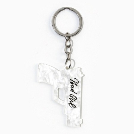 Acrylic key a keychain "Bad Girl", 4.4 x 6 cm-2