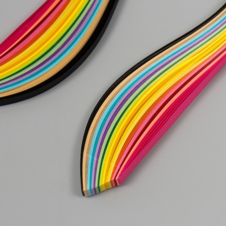 Quilling set of 170 strips with clown tools in the circus 25x33.7 cm-6