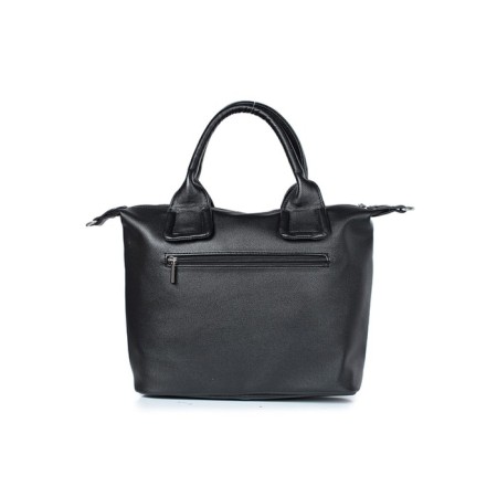 Female bag, artificial leather, 385x220x140 cm, black-2