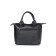 Female bag, artificial leather, 385x220x140 cm, black