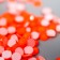 Decor for creativity "Fluorescence rhinestones. Neon -orange" set of 144 pcs SS10 - 2.7 mm