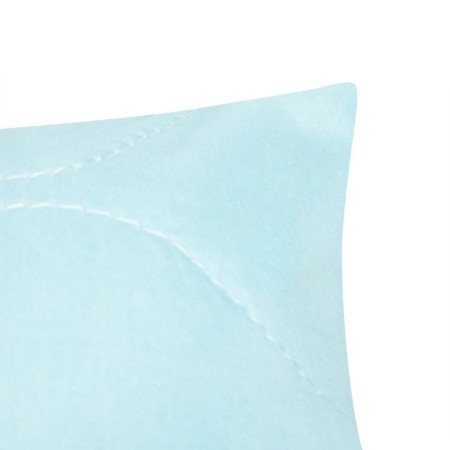 Decorative Ethel Pillow "Blue Hearts", 40x60 cm, 100% polyester, microfiber-1