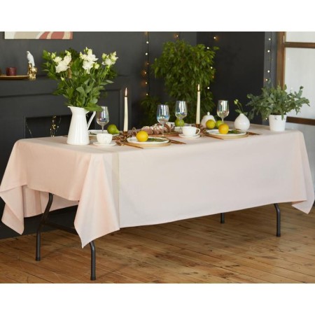 The tablecloth "Ethel" 110x165 cm, col. Poil with gold thread, 100% cotton, 163 g/m2-5