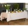 The tablecloth "Ethel" 110x165 cm, col. Poil with gold thread, 100% cotton, 163 g/m2