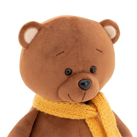 Soft toy "Bear Maffin" Chocolate, 20 cm-4