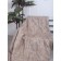 Flora bedspread, size 200x200 cm, coffee color