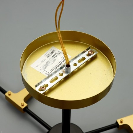 Chandelier 2427/6 E27 40W Black-Bronze 61x61x25.5 cm Bayerlux-7