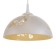 Lamp Bayerlux cap "Rocell" 1 lamp E27 40W White-Shampan d.250