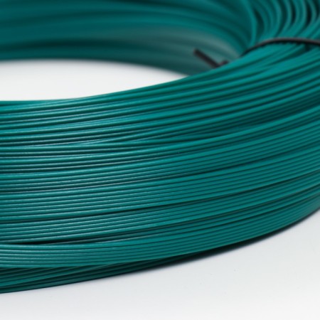 Artificial rattan 8 mm 100 m wave (green)-2