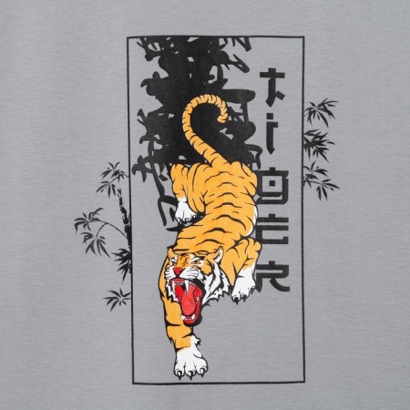 Футболка мужская KAFTAN "Tiger", серый, р. 46-2
