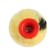 Mini-leaf scrap, polyester, 100 mm, handle d = 6 mm, d = 16 mm, pile 10 mm