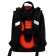 School backpack 38 x 30 x 16 cm, ergonomic back, Stavia Travel, multicolor