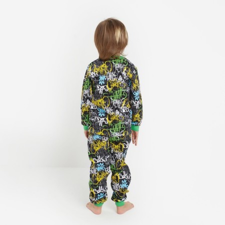 Pajama nursery was formed, black color/inscriptions, height 116 cm-2