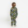 Pajama nursery was formed, black color/inscriptions, height 116 cm