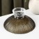 Feuerverk glass vase "Firewerk", 350 ml, 15 × 7.5 cm, color gray color