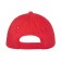 Baseball cap, size 52-54, red color