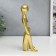 Souvenir Polystone "Abstraction - Dreamer" Gold 22x6x8 cm