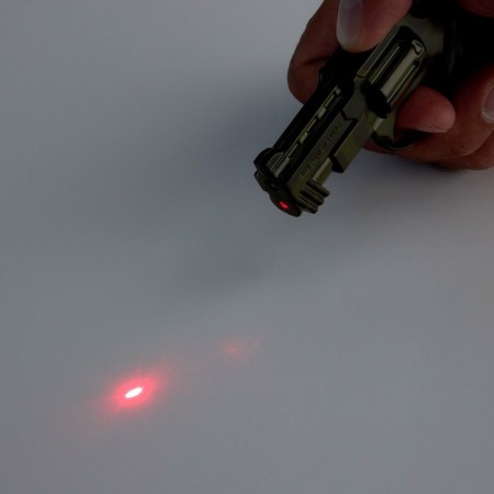 Gas lighter "Revolver", with a laser, Piezo, 1.8 x 7.3 x 11 cm-4