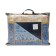 The blanket is a lifted blanket, size 172x205 cm, color mix, fireber