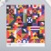 Scrapbooking paper "Color Geometry" density 180 g 15.5x17 cm