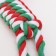 A squeaking toy, soft for dogs "Snowflake" with a rope, 32 cm