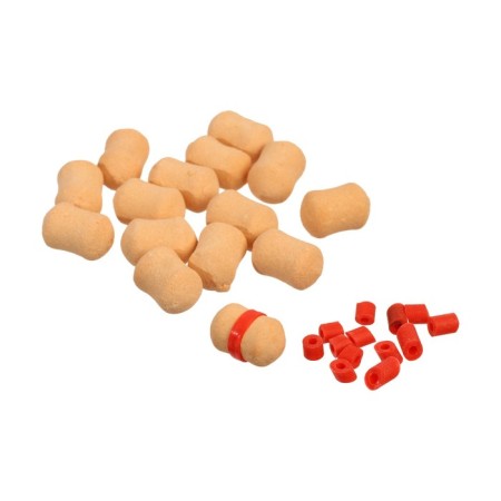 Bait pellets on an elastic band is a bastard floating with a vanilla aroma, 8 mm-1