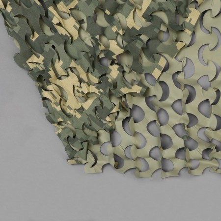 Masking mesh, 6 × 2.2 m, green-gray, “wormwood landscape”