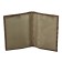 Passport cover, brown color
