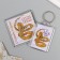 Set "Snake. Line" (keychain 3.5x5 cm, magnet 5.7x5.7 cm)