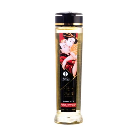 SHUNGA massage oil romance "Strawberries and champagne" exciting, 240 ml