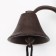Bell souvenir cast iron "Two birds on the branch" 24x15.5x11 cm
