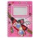 Notepad 60 sheets (12.7 x 19.3 cm) Mazari "Make Up", with a mirror, a linked inner block, 70 g/m2, 4 design mix