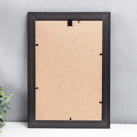 Photo frame Plastic "Mira" 20x30 cm silver (plastic screen)-1